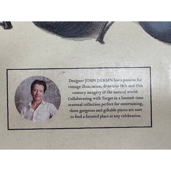 John Derian x Target Kitchen Chef Tablecloth 60” x 104” Cotton/Linen New 2024 - Picture 9 of 10